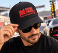 Drag Racing Embroidered Dry-Fit Cap