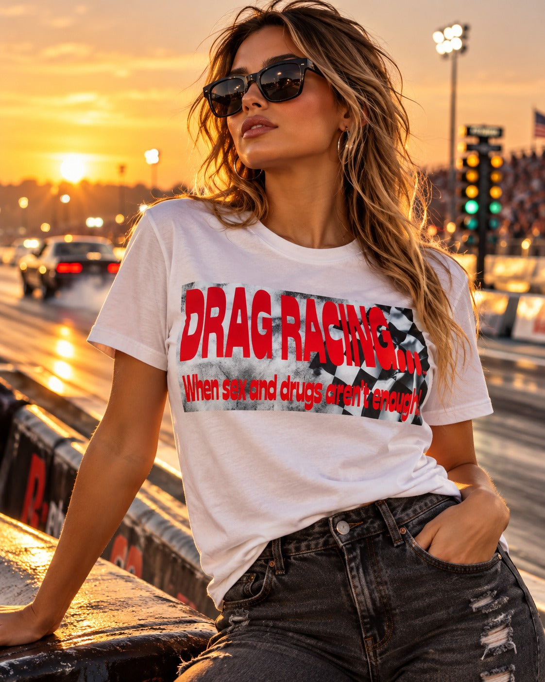 Drag Racing Graphic Tee