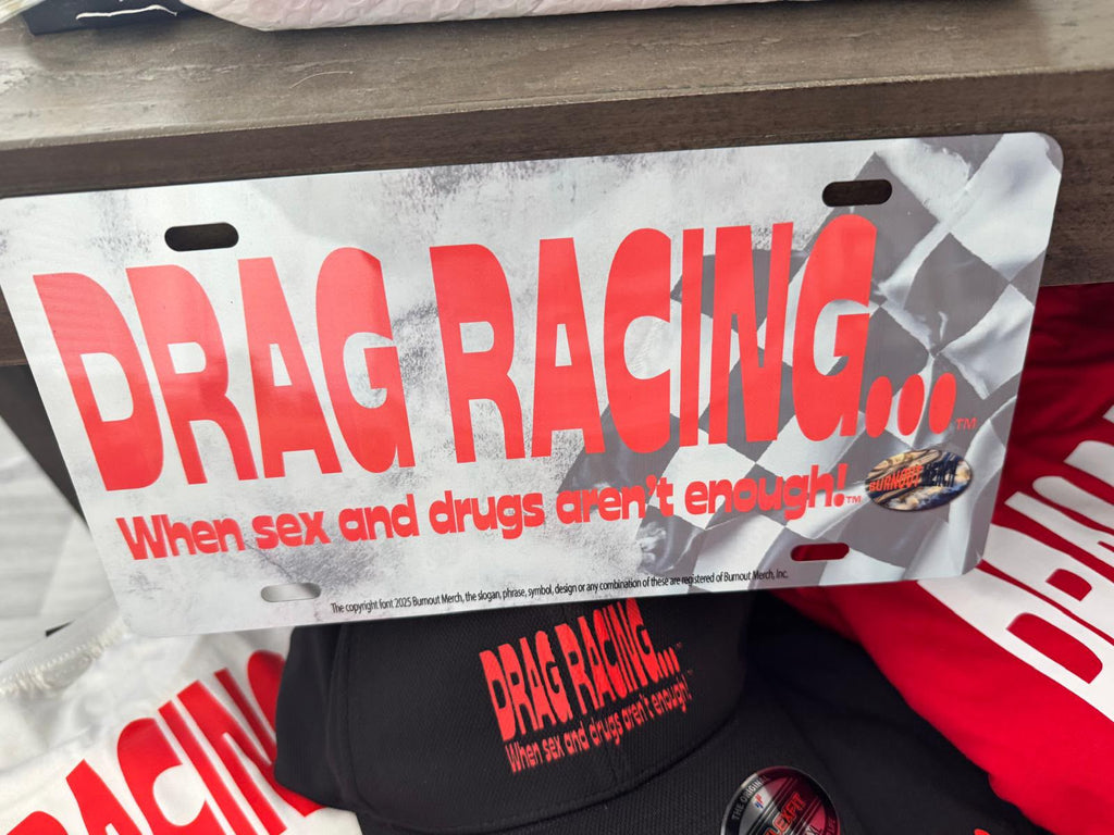Drag Racing DTF Display Plate
